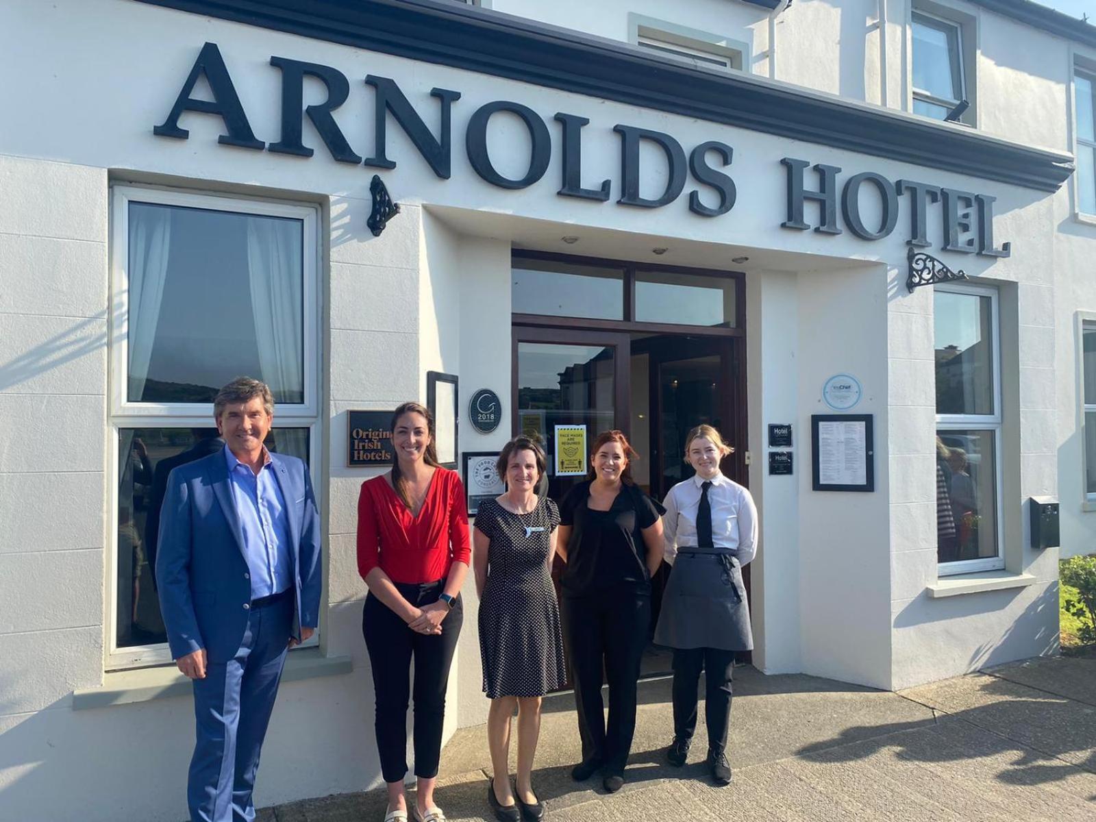 Arnolds Hotel Dunfanaghy Eksteriør bilde